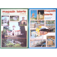 2 REVISTE MAGAZIN ISTORIC 2001: NOIEMBRIE; DECEMBRIE