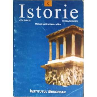 ISTORIE, MANUAL PENTRU CLASA A IX-A