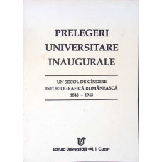 PRELEGERI UNIVERSITARE INAUGURALE