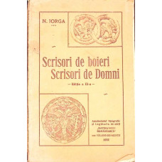 SCRISORI DE BOIERI. SCRISORI DE DOMNI