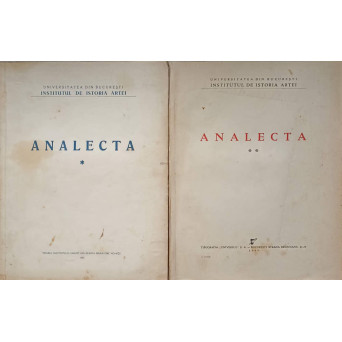 ANALECTA VOL.1-2