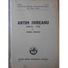 ANTIM IVIREANU 1650-1716