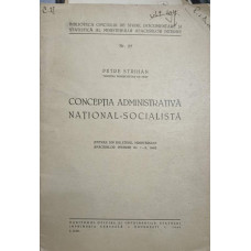 CONCEPTIA ADMINISTRATIVA NATIONAL - SOCIALISTA