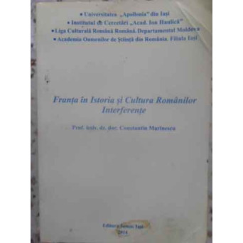 FRANTA IN ISTORIA SI CULTURA ROMANILOR. INTERFERENTE
