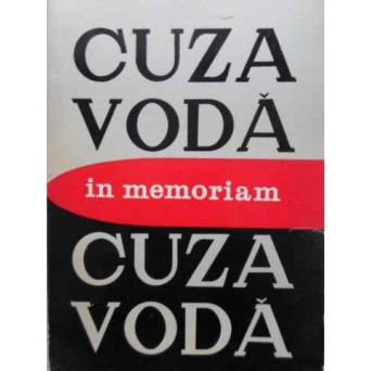 IN MEMORIAM CUZA VODA
