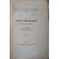 ISTORIA BASARABIEI. SCRIERE DE POPULARIZARE ISTORIA BASARABIEI. SCRIERE DE POPULARIZARE