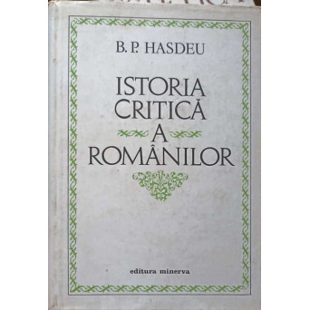 ISTORIA CRITICA A ROMANILOR