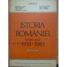 ISTORIA ROMANIEI INTRE ANII 1918-1981