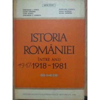 ISTORIA ROMANIEI INTRE ANII 1918-1981