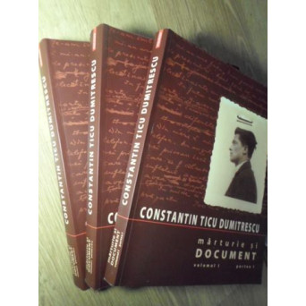 MARTURIE SI DOCUMENT VOL.1 PARTILE I-III RECURS LA MEMORIE