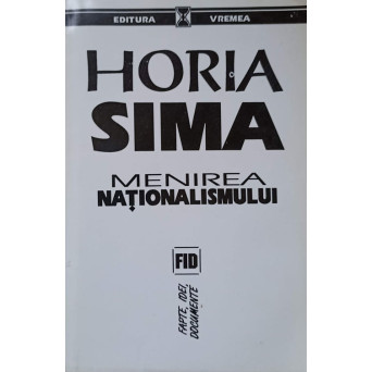 MENIREA NATIONALISMULUI