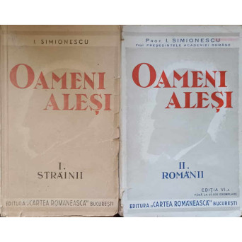 OAMENI ALESI VOL.1-2 STRAINII; ROMANII