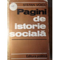 PAGINI DE ISTORIE SOCIALA. SELECTIE DE ARTICOLE SI STUDII DIN PERIOADA 1935-1939