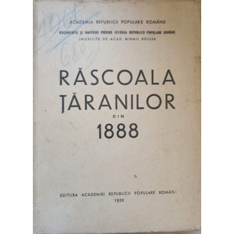 RASCOALA TARANILOR DIN 1888