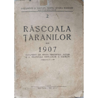 RASCOALA TARANILOR DIN 1907