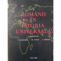 ROMANII IN ISTORIA UNIVERSALA VOL.1 ROMANII IN ISTORIA UNIVERSALA VOL.1