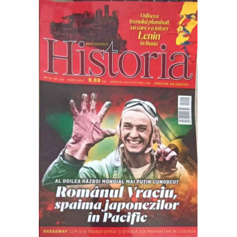REVISTA HISTORIA NR.158/2015: ROMANUL VRACIU, SPAIMA JAPONEZILOR IN PACIFIC