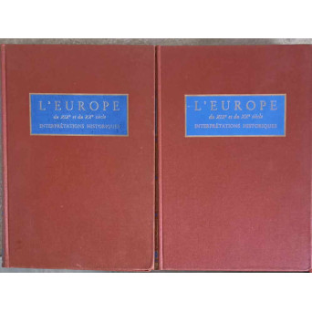 L'EUROPE DU XIX ET DU XX SIECLE VOL.1-2 PROBLEMES ET INTERPRETATIONS HISTORIQUES
