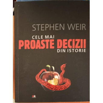 CELE MAI PROASTE DECIZII DIN ISTORIE