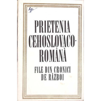 PRIETENIA CEHOSLOVACO-ROMANA, FILE DIN CRONICI DE RAZBOI