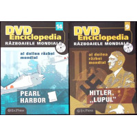 SET 2 ENCICLOPEDIA RAZBOAIELOR MONDIALE: AL DOILEA RAZBOI MONDIAL: HITLER "LUPUL"; PEARL HARBOR (CARTE CU DVD)