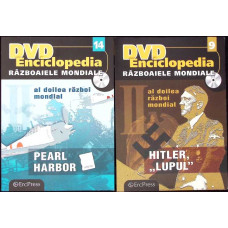 SET 2 ENCICLOPEDIA RAZBOAIELOR MONDIALE: AL DOILEA RAZBOI MONDIAL: HITLER "LUPUL"; PEARL HARBOR (CARTE CU DVD)