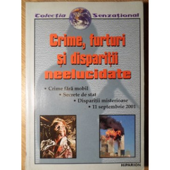 CRIME, FURTURI SI DISPARITII NEELUCIDATE