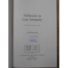 HELLENISM IN LATE ANTIQUITY