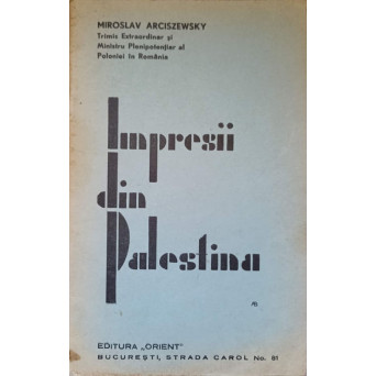 IMPRESII DIN PALESTINA