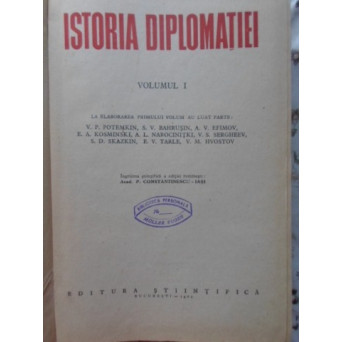 ISTORIA DIPLOMATIEI VOL.1