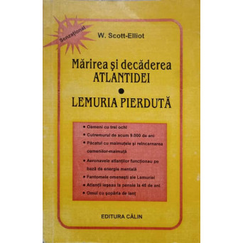 MARIREA SI DECADEREA ATLANTIDEI. LEMURIA PIERDUTA