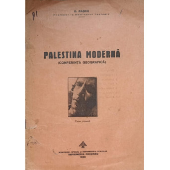 PALESTINA MODERNA. CONFERINTA GEOGRAFICA