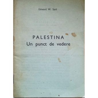 PALESTINA. UN PUNCT DE VEDERE