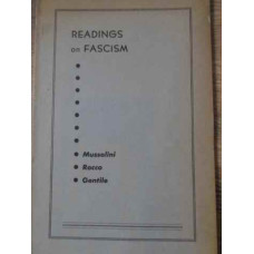 READINGS ON FASCISM. THE DOCTRINE OF FASCISM