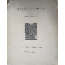 TRANSACTIONS OF THE AMERICAN PHILOSOPHICAL SOCIETY. THE MYCENAE TABLETS VOL.2