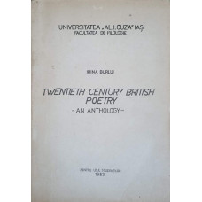 TWENTIETH CENTURY BRITISH POETRY. AN ANTHOLOGY
