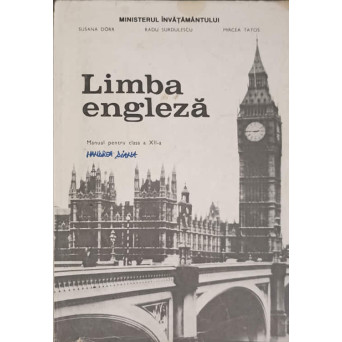 LIMBA ENGLEZA. MANUAL PENTRU CLASA A XII-A