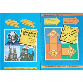 ENFLISH MY LOVE VOL.1-2 GRADE 9th: TEACHER'S GUIDE, STUDENT'S BOOK
