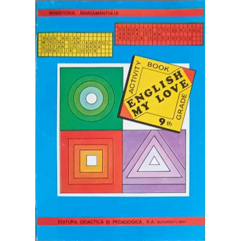 ENGLISH MY LOVE. ACTIVITY BOOK GRADE 9th