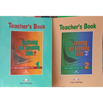 LISTENING AND SPEAKING SKILLS FOR THE CAMBRIDGE PROFICIENCY EXAM. TEACHER'S BOOK VOL.1-2 