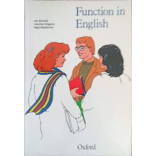 FUNCTION IN ENGLISH