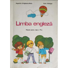 LIMBA ENGLEZA, MANUAL PENTRU CLASA A III-A