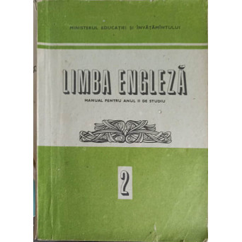 LIMBA ENGLEZA, MANUAL PENTRU ANUL II DE STUDIU