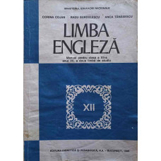 LIMBA ENGLEZA. MANUAL PENTRU CLASA A XII-A, ANUL VII, A DOUA LIMBA DE STUDIU