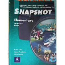 SNAPSHOT ELEMENTARY, STUDENT'S BOOK