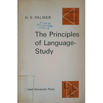 THE PRINCIPLES OF LANGUAGE. STUDY