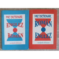 MIC DICTIONAR ENGLEZ - ROMAN, ROMAN - ENGLEZ