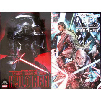 LOT 2 NUMERE REVISTA STAR WARS: THE RISE OK KYLO REN; JEDI: FALLEN ORDER - DARK TEMPLE