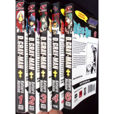 D. GRAY-MAN. SHONEN JUMP VOL.1-4, 6