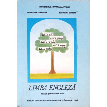 LIMBA ENGLEZA, MANUAL PENTRU CLASA A II-A